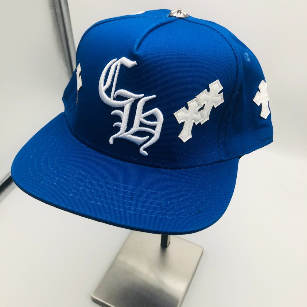 Chrome Hearts blue hat with white designSns - Picture 2 of 6